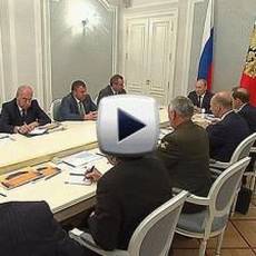 Совещание по выполнению госпрограммы оснащения войск РФ.